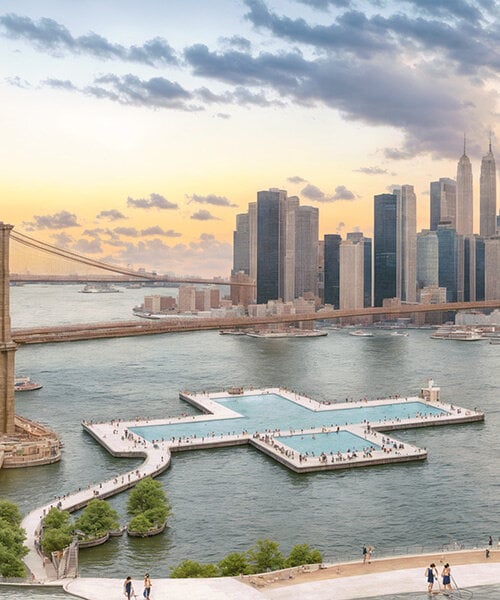 new york city's self-filtering +POOL to float in the east river this summer