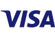 VISA card payments accepted